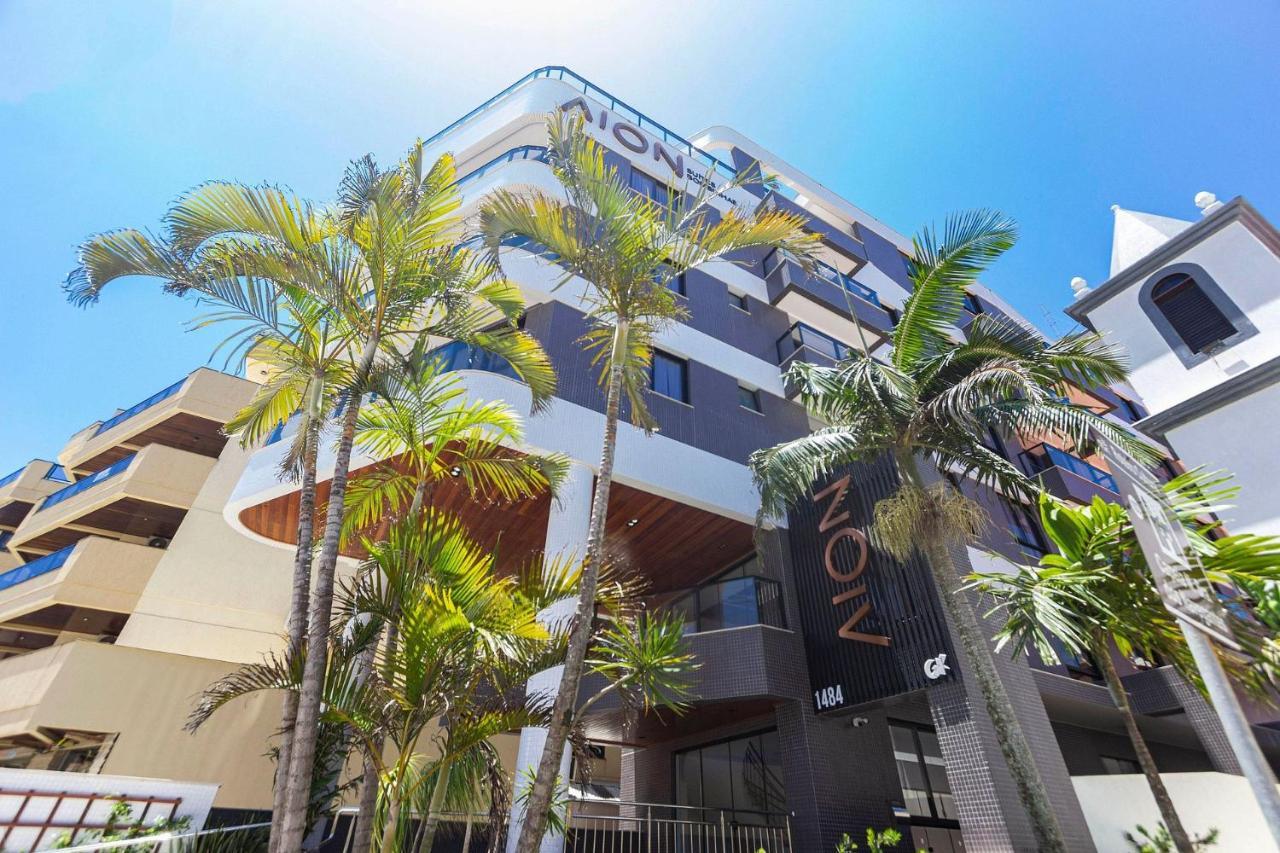 Aion Suites 302 - Lindo Apartamento Com Vista Para O Mar, A 60M Da Praia De Bombinhas, Com Piscina E Academia No Rooftop. Kültér fotó