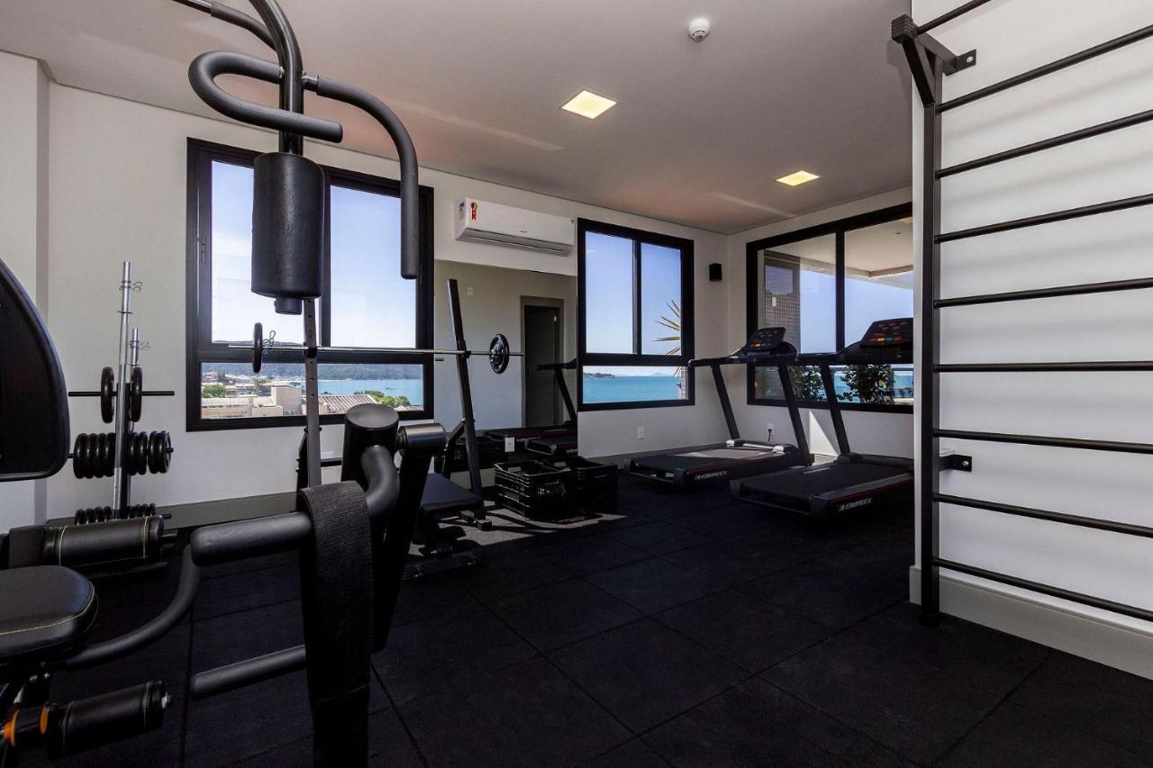 Aion Suites 302 - Lindo Apartamento Com Vista Para O Mar, A 60M Da Praia De Bombinhas, Com Piscina E Academia No Rooftop. Kültér fotó