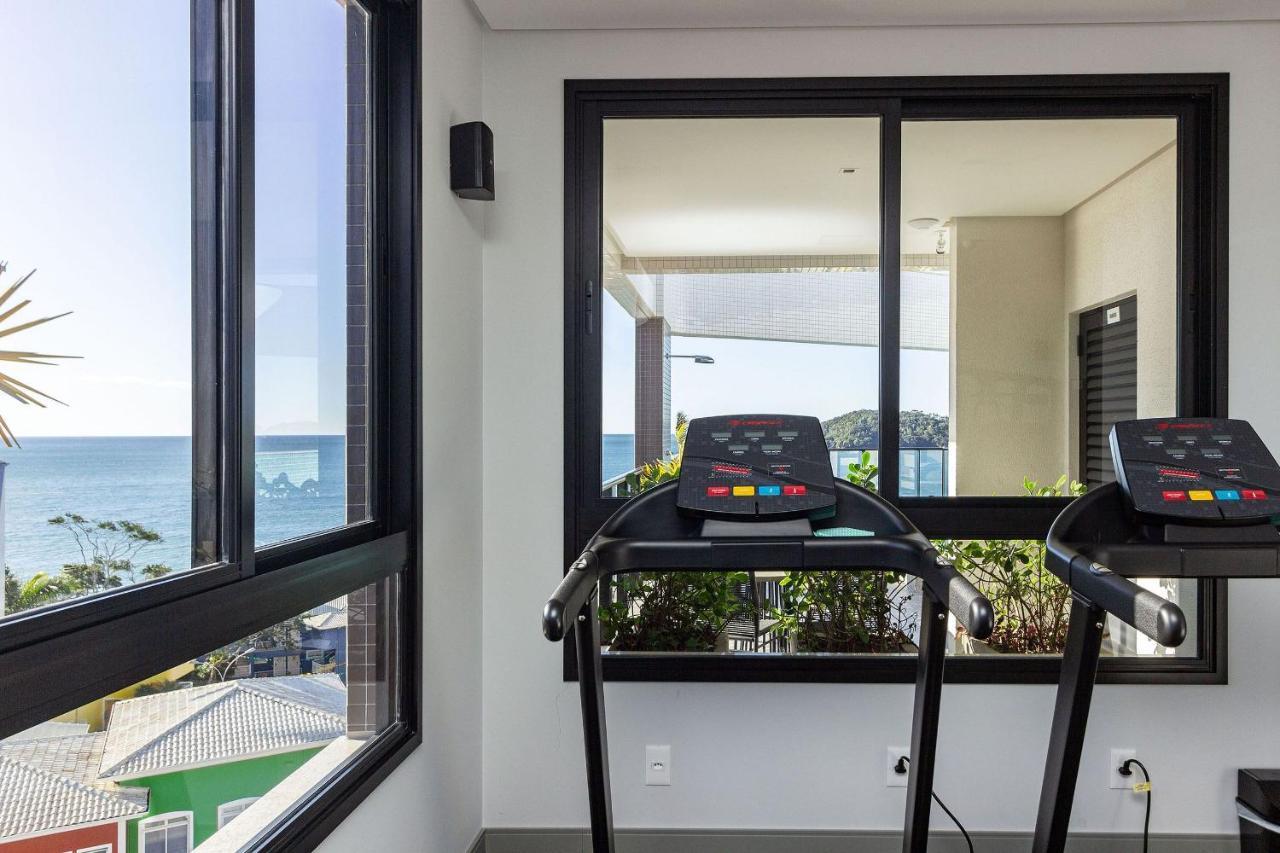 Aion Suites 302 - Lindo Apartamento Com Vista Para O Mar, A 60M Da Praia De Bombinhas, Com Piscina E Academia No Rooftop. Kültér fotó
