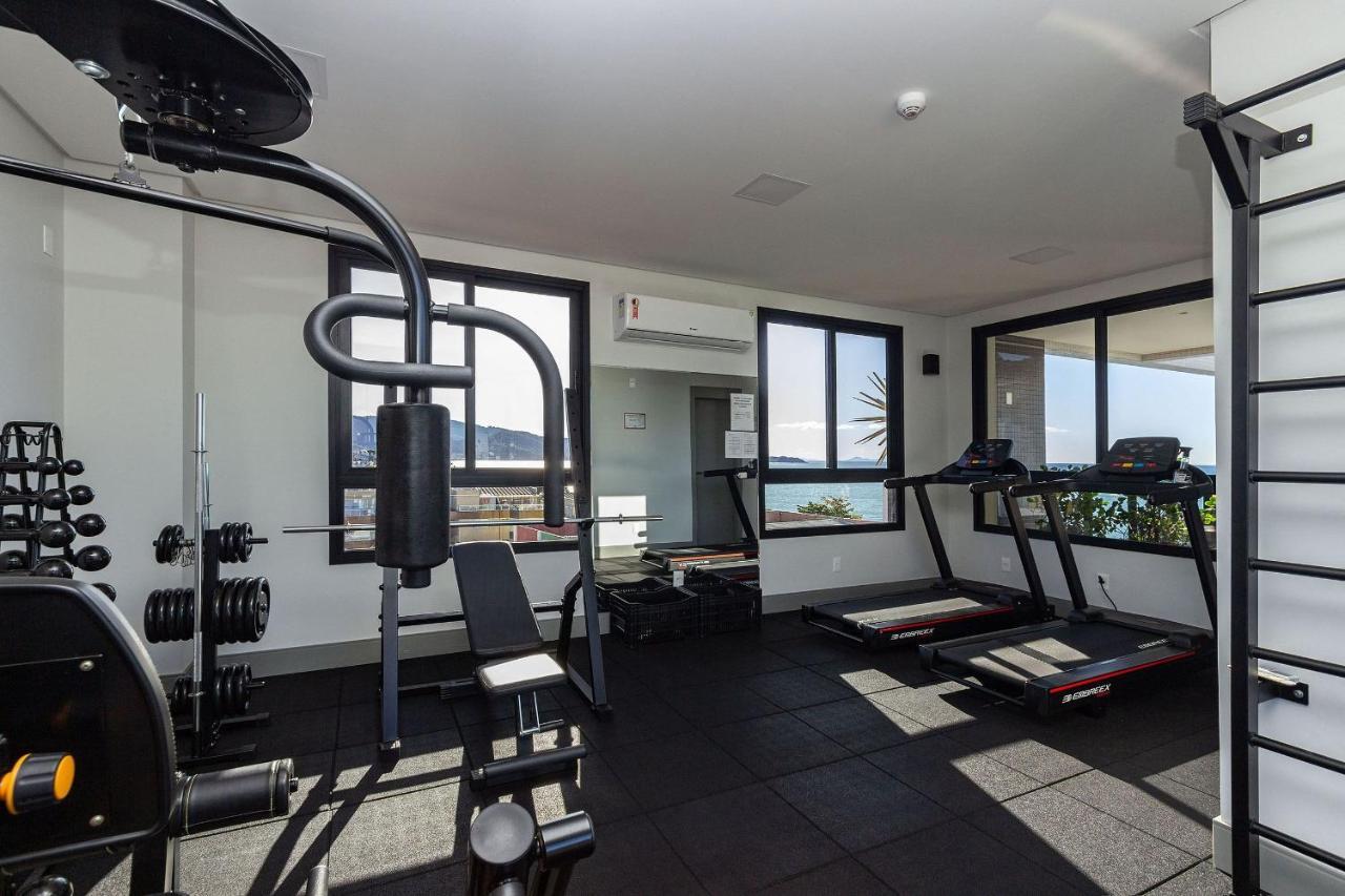 Aion Suites 302 - Lindo Apartamento Com Vista Para O Mar, A 60M Da Praia De Bombinhas, Com Piscina E Academia No Rooftop. Kültér fotó