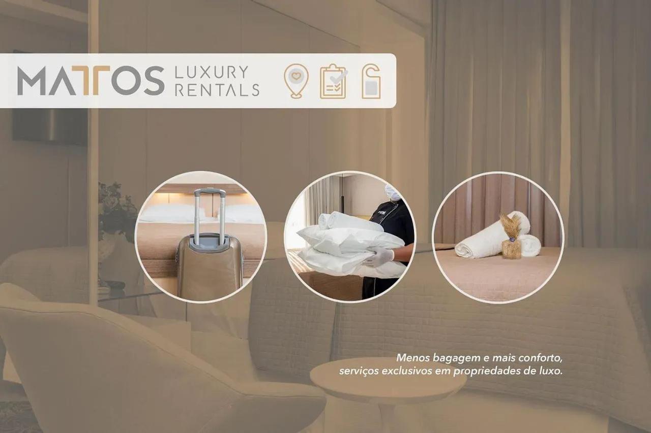 Aion Suites 302 - Lindo Apartamento Com Vista Para O Mar, A 60M Da Praia De Bombinhas, Com Piscina E Academia No Rooftop. Kültér fotó
