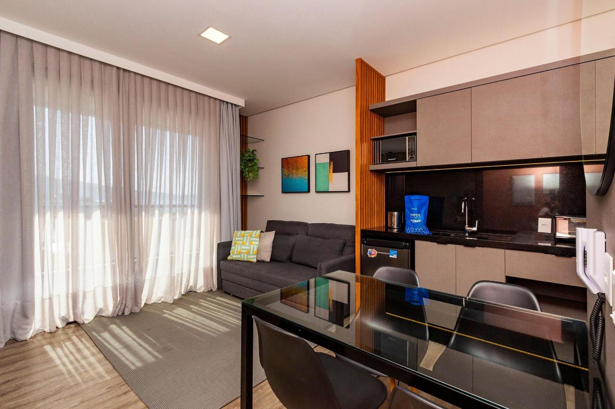 Aion Suites 302 - Lindo Apartamento Com Vista Para O Mar, A 60M Da Praia De Bombinhas, Com Piscina E Academia No Rooftop. Kültér fotó